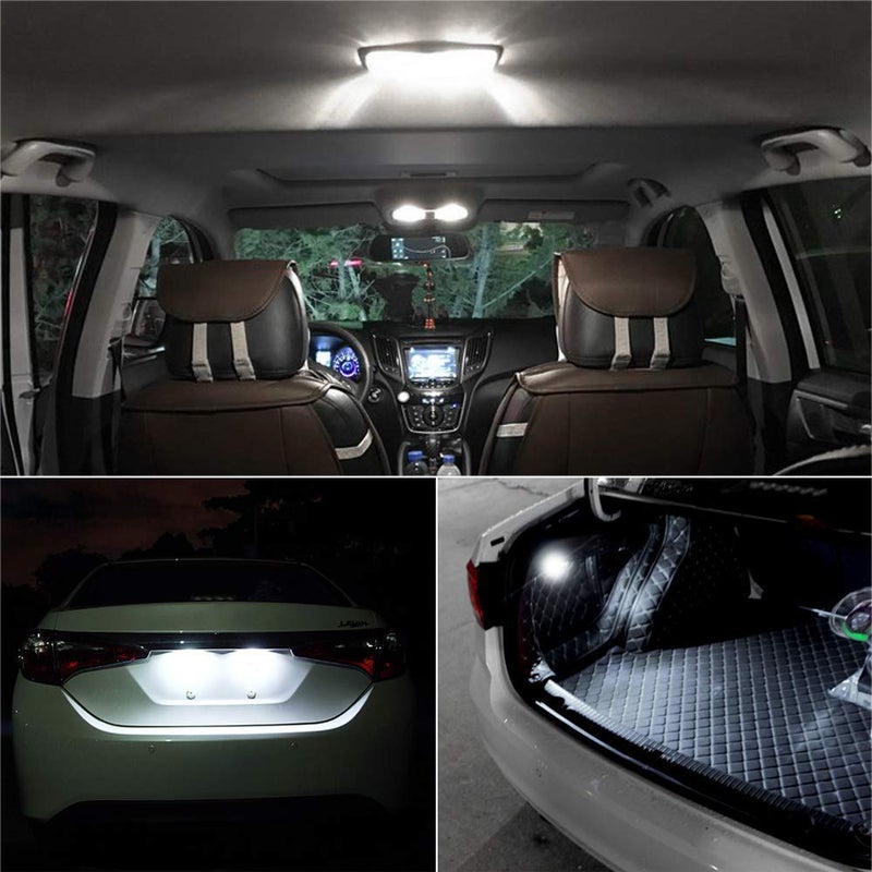 JDM ASTAR Canbus Error Free 3020 1.72â€ 42MM Festoon 211-2 569 578 Bright White Led Bulbs - Image 3
